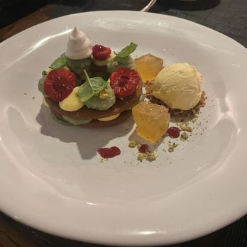 Mirabelle At Beaver Creek Restaurant - Pistachio yuzu tart - Belgian Near Me - Avon, Colorado Mirabelle At Beaver Creek Restaurant - Pistachio yuzu tart - Belgian Near Me - Avon, Colorado