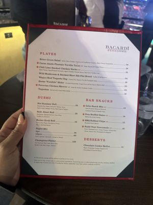 Menu photo 1 Bacardi Ocho Lounge Miami, FL Menu photo 1 Bacardi Ocho Lounge Miami, FL