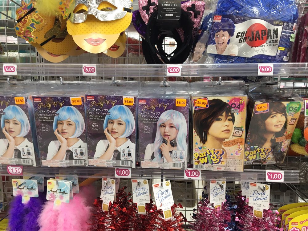afro wig daiso