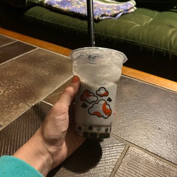 Kung Fu Tea - Taro Slush with boba - Bubble Tea Near Me - Evanston, Illinois