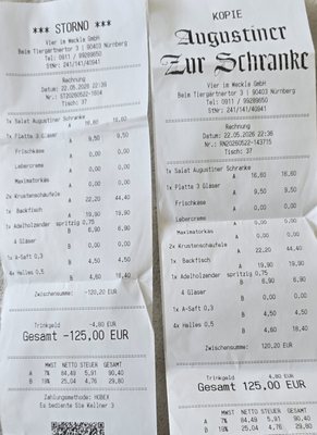 Menu photo 1 Augustiner zur Schranke Nuremberg, BY