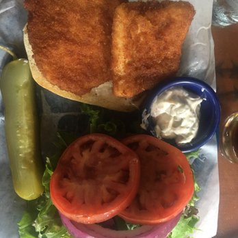 The Dolphin - the calamari burger, very good choice for fish lovers - Seafood Markets Near Me - Hanalei, Hawaii The Dolphin - the calamari burger, very good choice for fish lovers - Seafood Markets Near Me - Hanalei, Hawaii