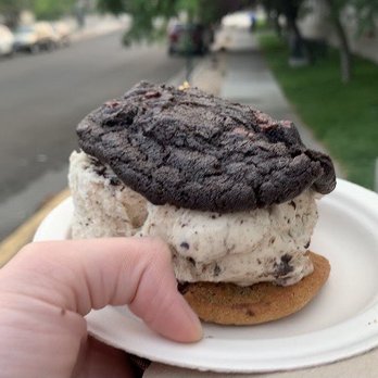 Insomnia Cookies - Cookie and ice cream sandwich. - Desserts Near Me - Reno, Nevada Insomnia Cookies - Cookie and ice cream sandwich. - Desserts Near Me - Reno, Nevada