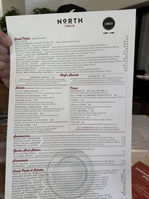 Menu photo 1 North Italia El Segundo, CA