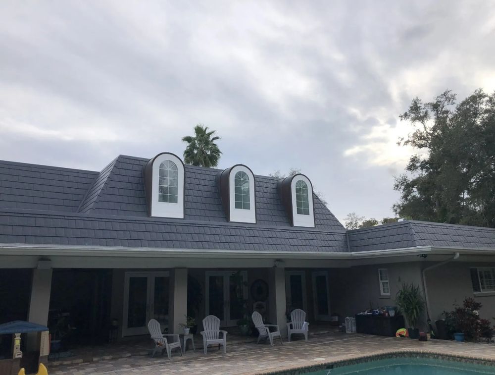 Slide of Horton's Roofing