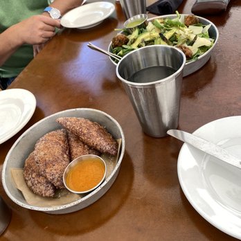 Work & Class - Blue Corn Empanadas and The Massive Attack Salad - New American Near Me - Denver, Colorado
