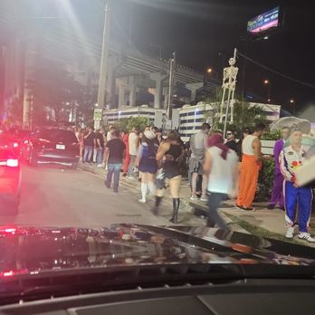 The Wharf Miami - Halloween long lines to get in - Music Venues Near Me - Miami, Florida
