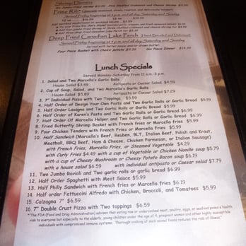 Marcella's Pizzeria - Pizza Near Me - Wheatfield, Indiana