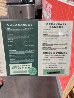 Menu photo 5 Ghost Sando Shop La Mirada, CA