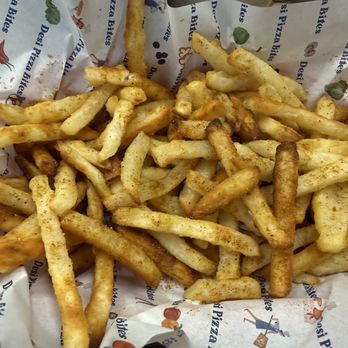 Desi Pizza Bite - Masala Fries. - Pizza Near Me - Lathrop, California