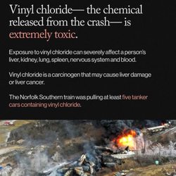 Norfolk Sohthern - Effects of the Norfolk Southern train derailment
