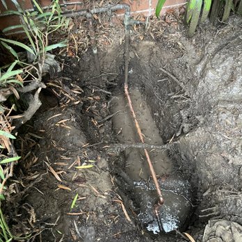 JC Green Plumbing - They rerouted the copper pipe to bypass the tree root - Plumbing Near Me - San Leandro, California JC Green Plumbing - They rerouted the copper pipe to bypass the tree root - Plumbing Near Me - San Leandro, California