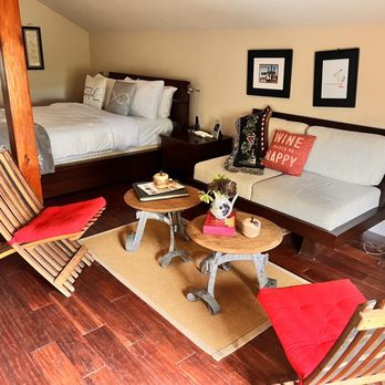 Sblendorio Winery - a living room with a bed and a couch - Wine Tasting Room Near Me - Fallbrook, California Sblendorio Winery - a living room with a bed and a couch - Wine Tasting Room Near Me - Fallbrook, California