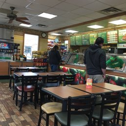 Same as all Subways I got good service. Bathroom was a 3 out of 5 bowls.