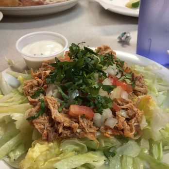 El Pastor Mexican Restaurant - Naked taco salad with chicken lunch special - Mexican Near Me - Madison, Wisconsin