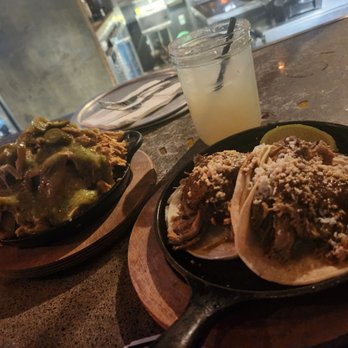 Nacho Daddy - Happy hour Enchilada Nachos, pork tacos, and margarita - New American Near Me - Las Vegas, Nevada