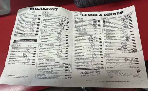 Menu photo 1 Tammy’s Diner Ringgold, VA