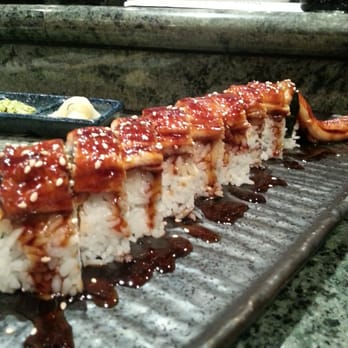 Hana Sushi - Dragon roll...eel for days - Sushi Bars Near Me - Temecula, California