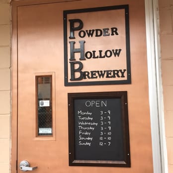 Powder Hollow Brewery - Door - Breweries Near Me - Enfield, Connecticut Powder Hollow Brewery - Door - Breweries Near Me - Enfield, Connecticut