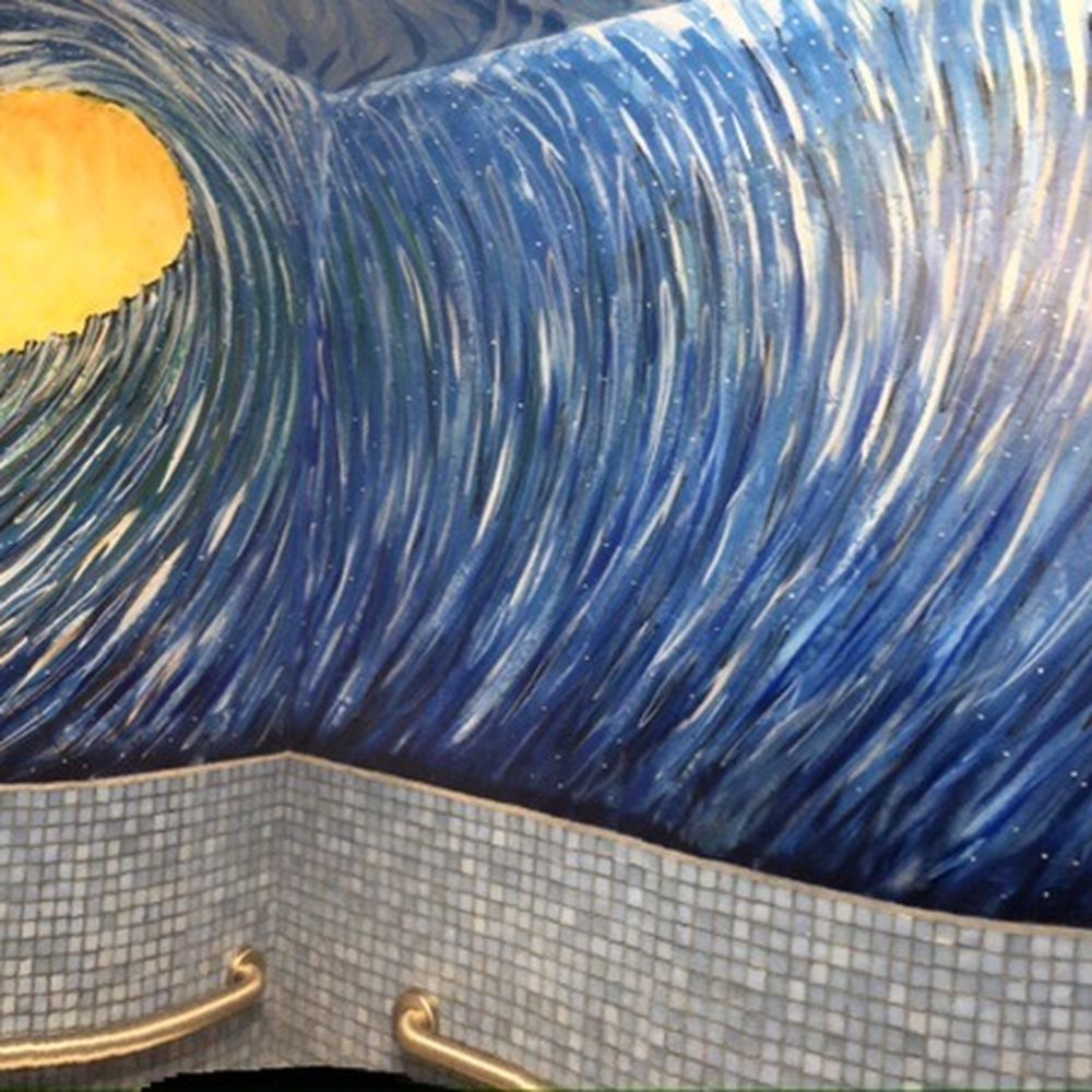 Beach Break Cafe - The men's bathroom mural - Breakfast & Brunch Near Me - Oceanside, California Beach Break Cafe - The men's bathroom mural - Breakfast & Brunch Near Me - Oceanside, California