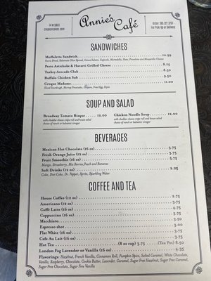 Menu photo 7 Annie’s Cafe Bountiful, UT