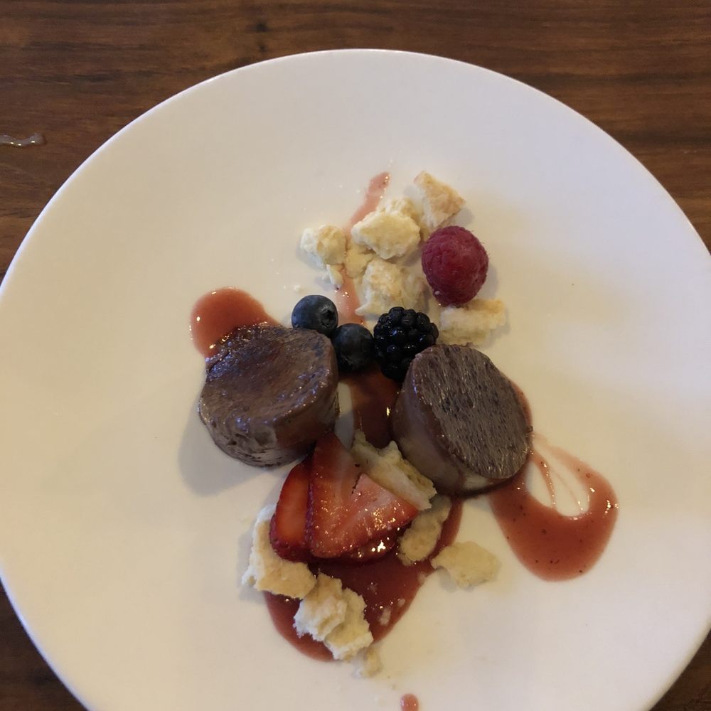 Brix 25 - Dark chocolate crepe brûlée - New American Near Me - Gig Harbor, Washington