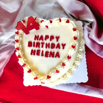 Momma's Sweet Goodies - a heart shaped birthday cake - Desserts Near Me Momma's Sweet Goodies - a heart shaped birthday cake - Desserts Near Me