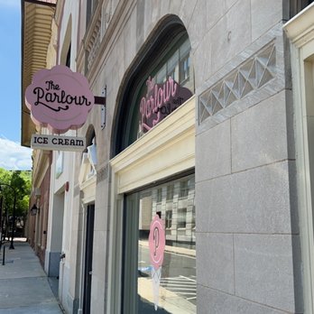 The Parlour - Store front window - Ice Cream & Frozen Yogurt Near Me - Durham, North Carolina