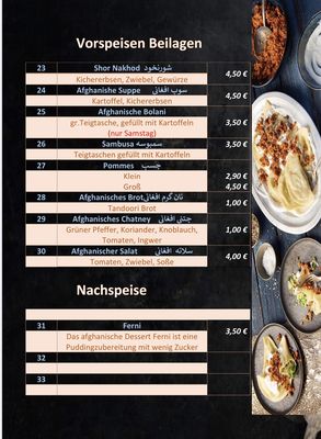Menu photo 3 Kabul Haus Restaurant Krefeld, NW
