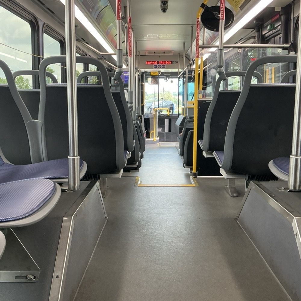 The Rapid - Inside bus 3 - Transportation Near Me - Grand Rapids, Michigan The Rapid - Inside bus 3 - Transportation Near Me - Grand Rapids, Michigan