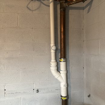P & E Services - Laundry drain relocated - Plumbing Near Me P & E Services - Laundry drain relocated - Plumbing Near Me