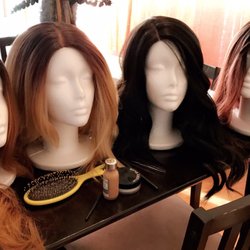 Joanne Beauty Supply & Salon - Wig stands I purchased (wigs were mine)