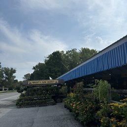 Outside