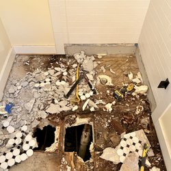 Castle Flooring - Damage was more extensive than expected.
