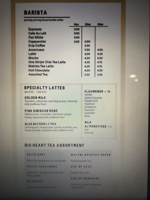 Menu photo 8 Lola’s Cafe Bar Lake Oswego, OR