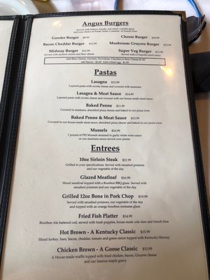 Menu photo 7 The Goose & Gander Midway, KY