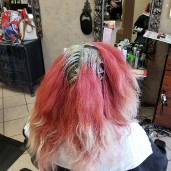 Hair By Yanira - Before - Hair Stylists Near Me - Corona, California