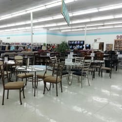 Value Village - Pretty good selection of furniture...especially dining room tables and chairs