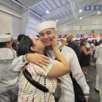 Recruit Training Command  - Me finally greeting my sailor! - Boot Camps Near Me - Great Lakes, Illinois