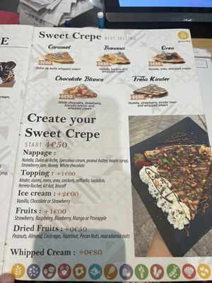 Menu photo 1 frenchcrepeandbubble Marbella, MA Menu photo 1 frenchcrepeandbubble Marbella, MA