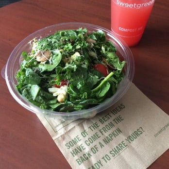 sweetgreen - Healthy Salads, Wraps, and Bowls - Watermelon lemonade, kale, spinach, sprout, mushroom, tomato, chick pea, Maryland crab, lemon and olive oil dressing. Total $17 - Salad Near Me - Washington, DC, District of Columbia sweetgreen - Healthy Salads, Wraps, and Bowls - Watermelon lemonade, kale, spinach, sprout, mushroom, tomato, chick pea, Maryland crab, lemon and olive oil dressing. Total $17 - Salad Near Me - Washington, DC, District of Columbia