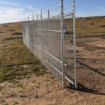 Desert Industrial Fence - Security fence for truck storage - Fences & Gates Near Me - Palmdale, California Desert Industrial Fence - Security fence for truck storage - Fences & Gates Near Me - Palmdale, California