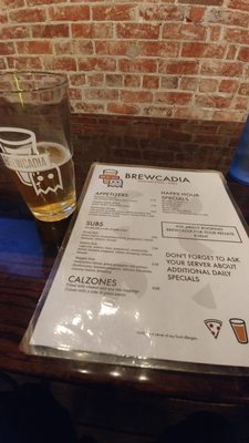 Menu photo 2 Brewcadia Columbus, OH