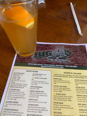 Menu photo 8 Big A's On the Riverfront Saint Charles, MO Menu photo 8 Big A's On the Riverfront Saint Charles, MO