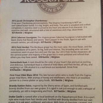 Rogers Ford Farm Winery - Wineries Near Me - Sumerduck, Virginia