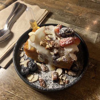El Rastro - Corn bread dessert - Mediterranean Near Me - Ponce, Puerto Rico