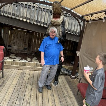 Fudpucker's - Don't worry. My husband is a trained alligator wrestler. That gator never had a chance. - Seafood Near Me - Destin, Florida Fudpucker's - Don't worry. My husband is a trained alligator wrestler. That gator never had a chance. - Seafood Near Me - Destin, Florida