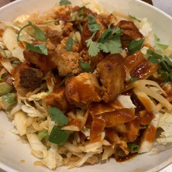 CoreLife Eatery - Spicy chicken Thai noodles - New American Near Me - Strongsville, Ohio