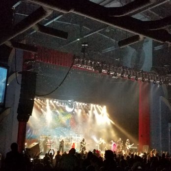 Legends Theater - a band performing on stage at night - Music Venues Near Me - Albuquerque, New Mexico