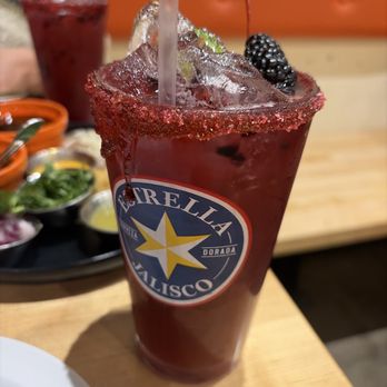 918 Maples Tacos & Cantina - BlackBerry sage margarita - Tacos Near Me - Tulsa, Oklahoma